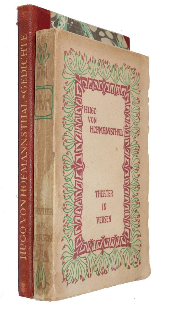 Große Abbildung Nr.2: 145-1232 Hofmannsthal,H.v.: (Literatur und illustrierte Bücher 20.Jahrhundert - Alte Literatur in modernen Ausgaben)