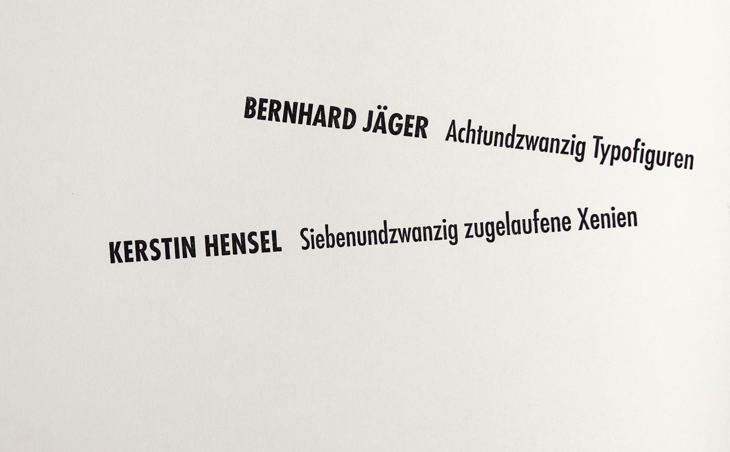 Große Abbildung Nr.2: 145-1239 Jäger,B. u. K.Hensel.: (Modern literature and illustrated books 20th century)