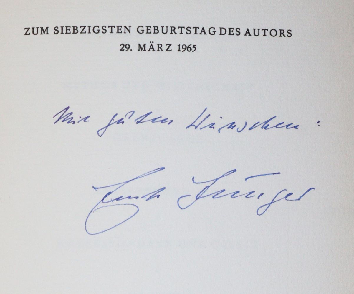 Große Abbildung Nr.2: 145-1245 Jünger,E.: (Modern literature and illustrated books 20th century)