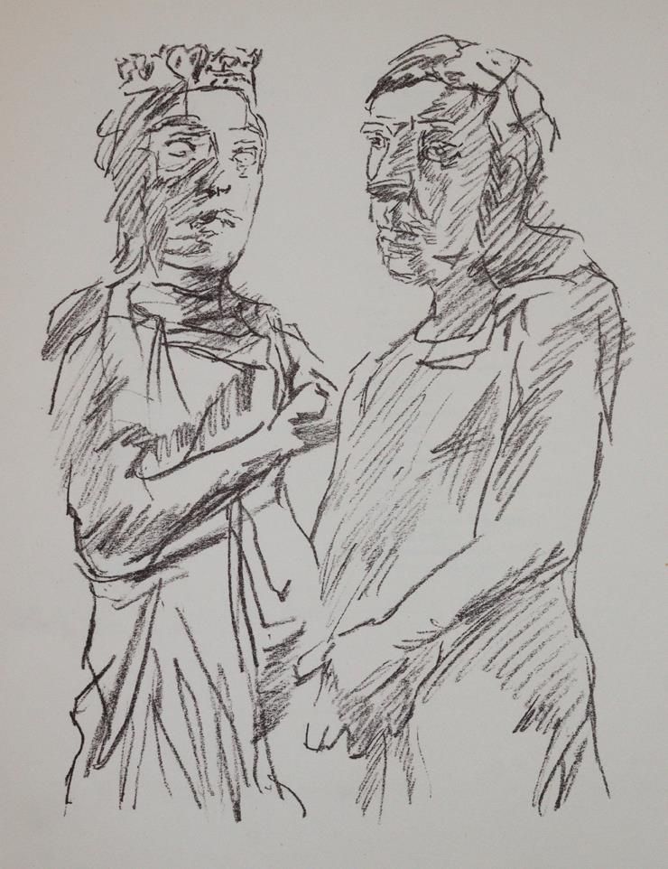 Große Abbildung Nr.2: 145-1260 Egk,W.: (Kokoschka)