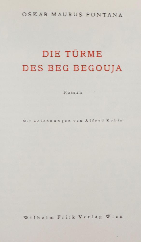 Große Abbildung Nr.3: 145-1262 Fontana,O.M.: (Kubin)