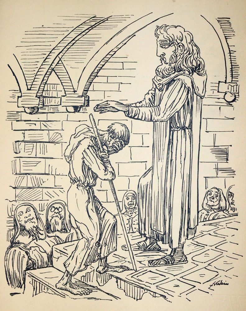 Große Abbildung Nr.2: 145-1264 Kubin,A.: (Literatur und illustrierte Bücher 20.Jahrhundert - Alte Literatur in modernen Ausgaben)