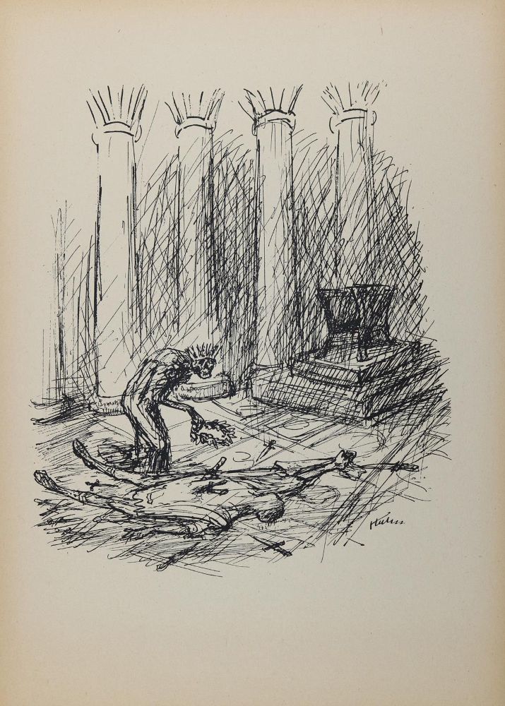 Große Abbildung Nr.4: 145-1266 Kubin, Alfred: (Modern literature and illustrated books 20th century)