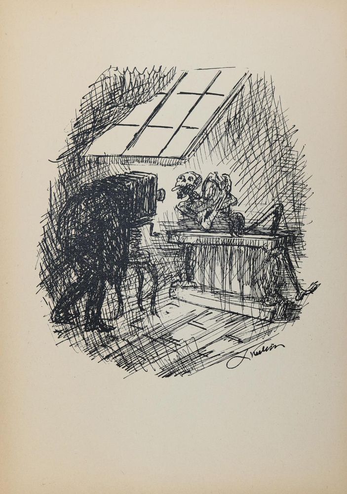 Große Abbildung Nr.5: 145-1266 Kubin, Alfred: (Modern literature and illustrated books 20th century)