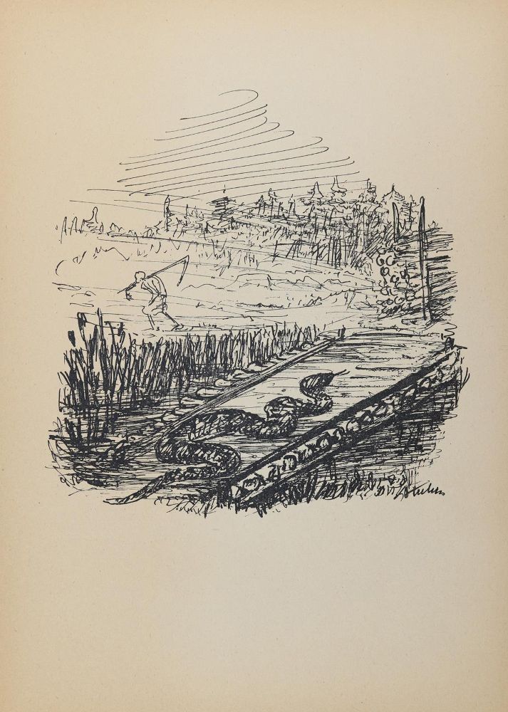 Große Abbildung Nr.6: 145-1266 Kubin, Alfred: (Modern literature and illustrated books 20th century)