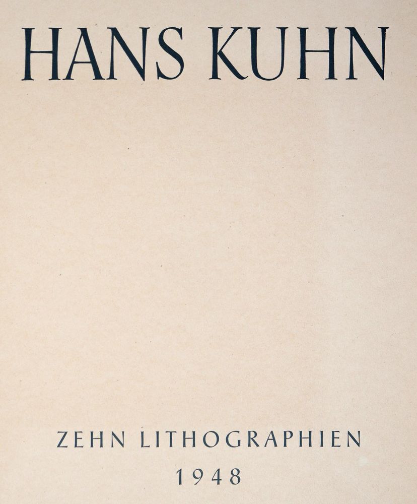 Große Abbildung Nr.1: 145-1267 Kuhn,H.: (Modern literature and illustrated books 20th century)