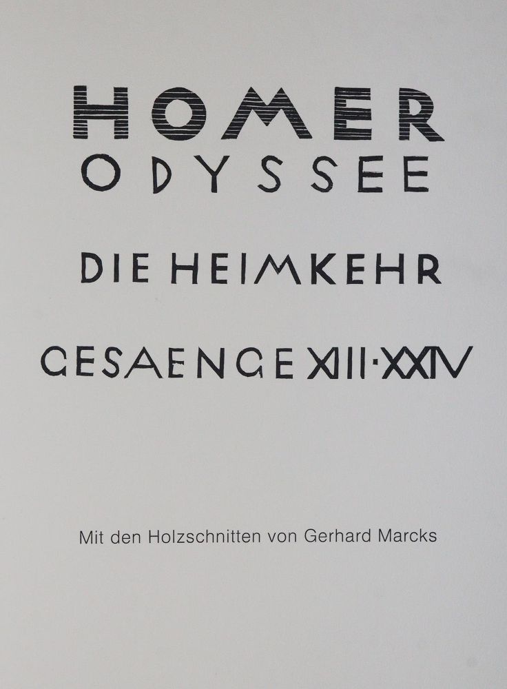 Große Abbildung Nr.1: 145-1283 Homer.: (Marcks)