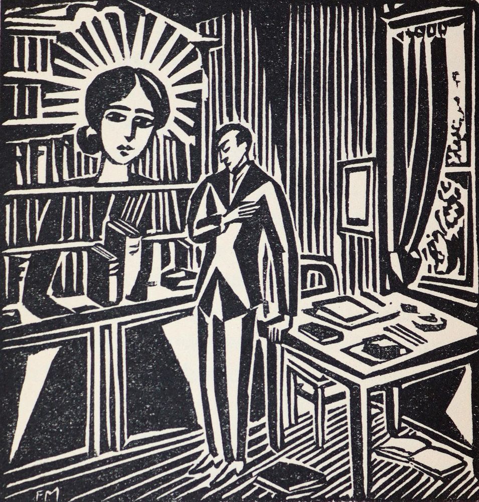 Große Abbildung Nr.2: 145-1286 Masereel,F.: (Modern literature and illustrated books 20th century)