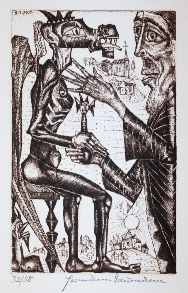 Große Abbildung Nr.4: 145-1295 Naumann,H.: (Literatur und illustrierte Bücher 20.Jahrhundert - Alte Literatur in modernen Ausgaben)