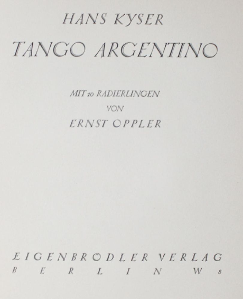Große Abbildung Nr.1: 145-1300 Kyser,H.: (Oppler)