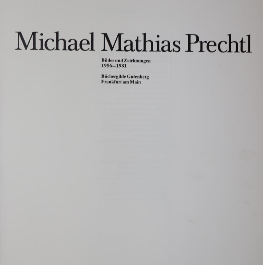 Prechtl, M.M. – Bilder und Zeichnungen 1956-1981