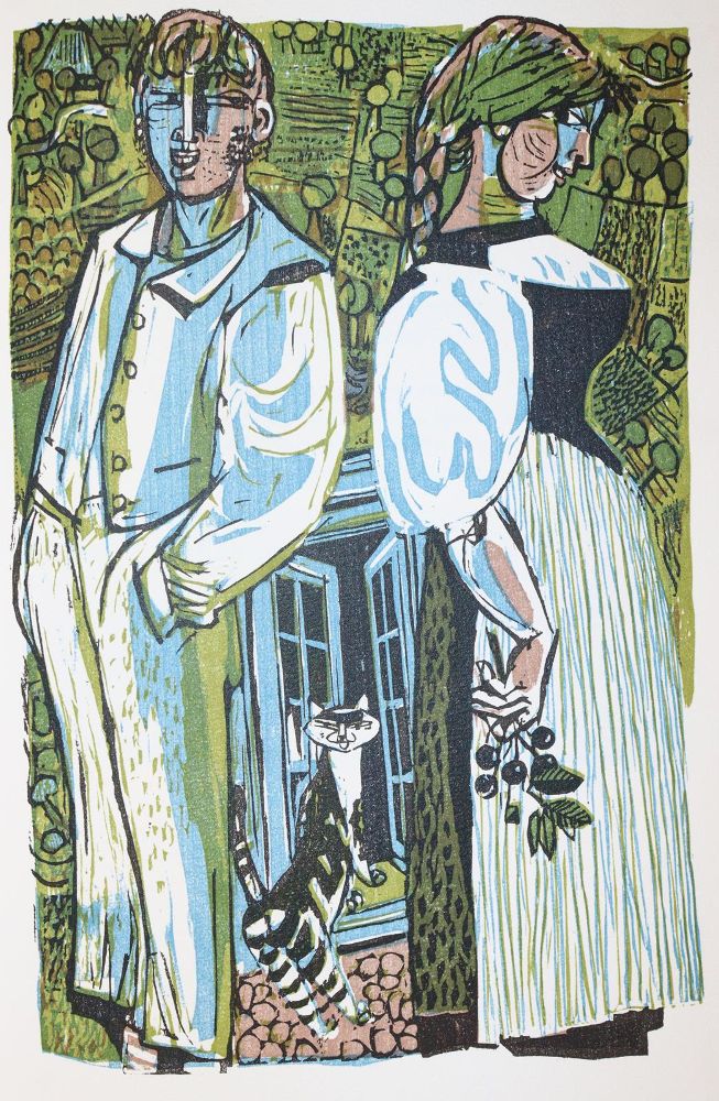 Persdrukken. – Collectie van 10 bibliofiele edities