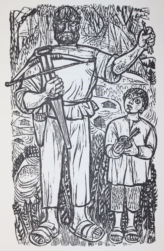 Große Abbildung Nr.2: 145-1320 Pressendrucke.: (Modern literature and illustrated books 20th century)