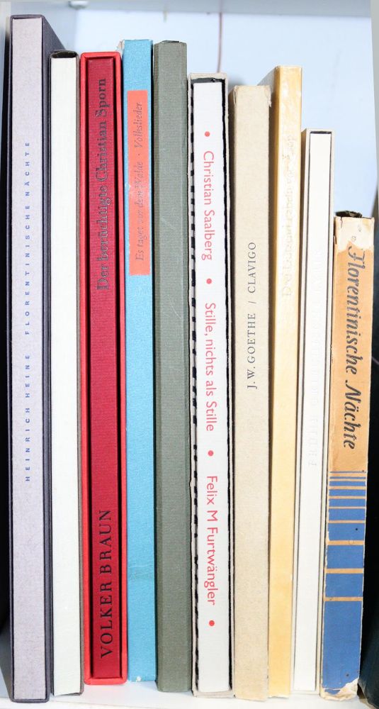 Große Abbildung Nr.6: 145-1320 Pressendrucke.: (Modern literature and illustrated books 20th century)