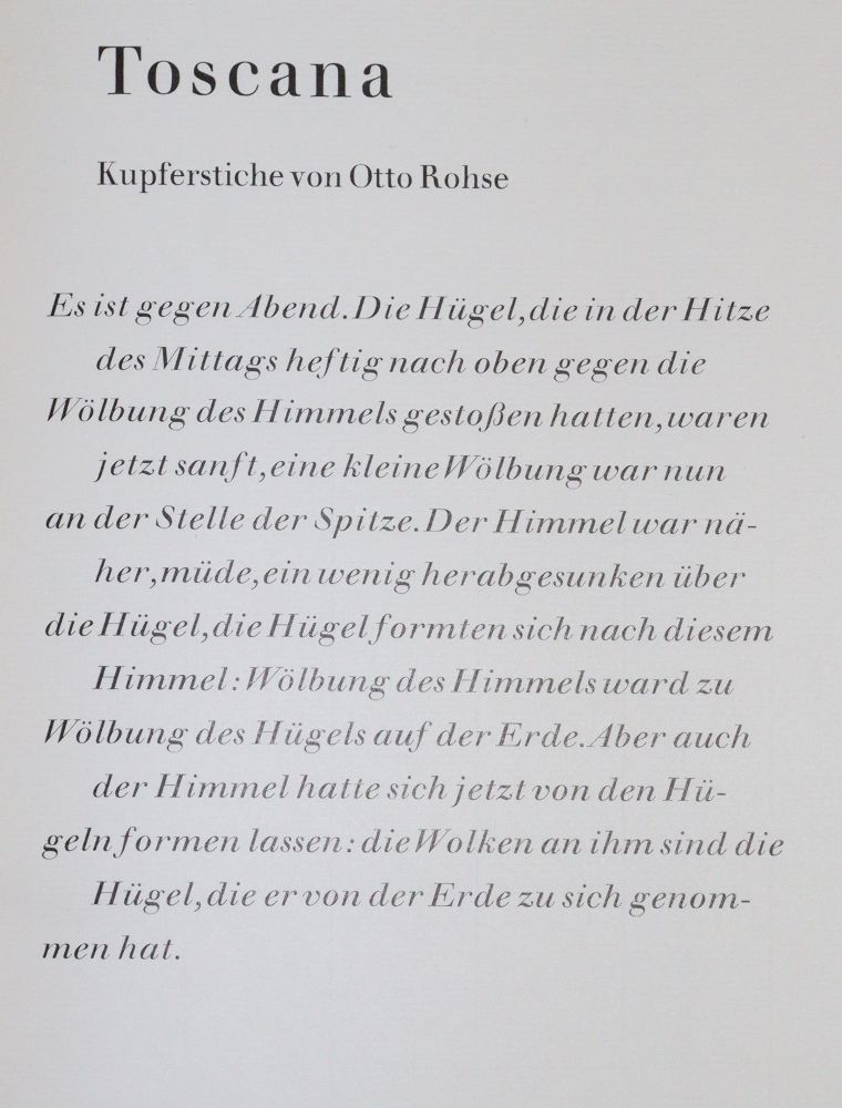 Große Abbildung Nr.10: 145-1343 Rohse,O.: (Literatur und illustrierte Bücher 20.Jahrhundert - Alte Literatur in modernen Ausgaben)