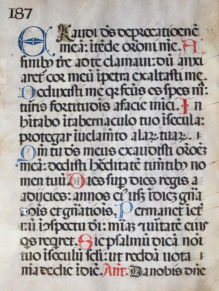 Große Abbildung Nr.1: 145-137 Psalter.: (Handschriften)