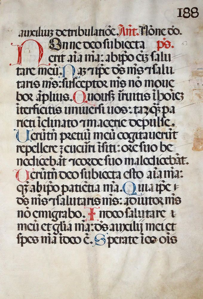 Große Abbildung Nr.3: 145-137 Psalter.: (Handschriften)