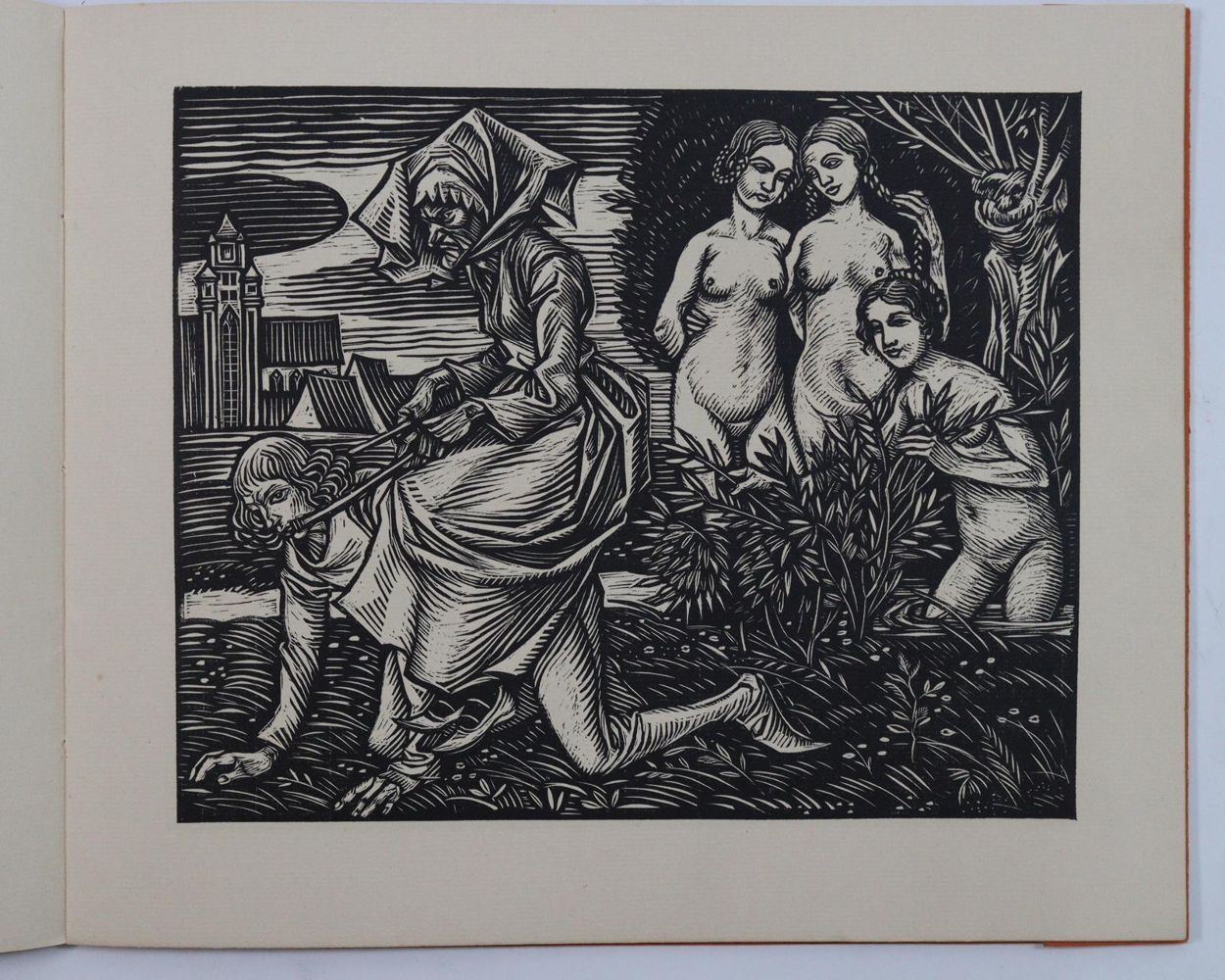 Große Abbildung Nr.5: 145-1371 Tod von Basel, Der.: (Modern literature and illustrated books 20th century)