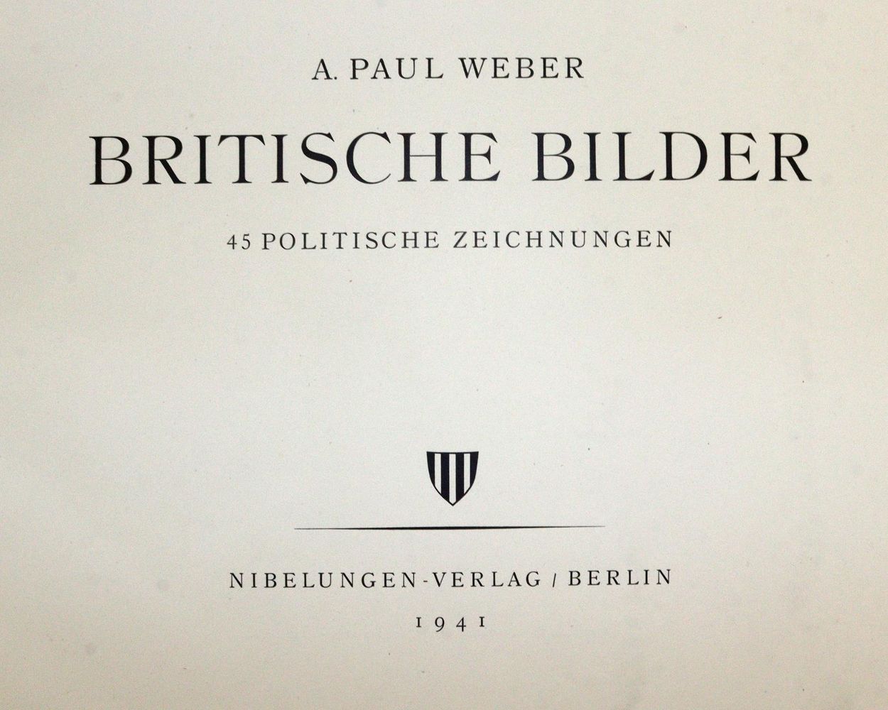 Große Abbildung Nr.1: 145-1386 Weber,A.P.: (Modern literature and illustrated books 20th century)