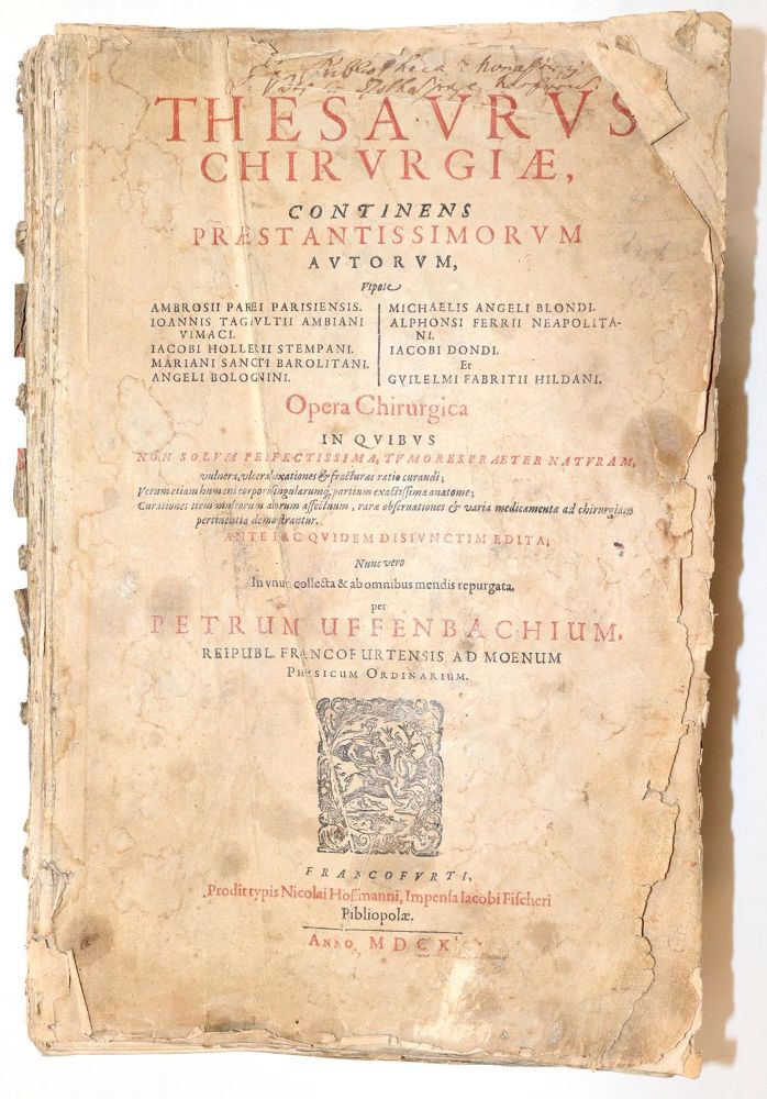 Große Abbildung Nr.3: 145-1431 Uffenbach,P.: (Medizin, Chirurgie)