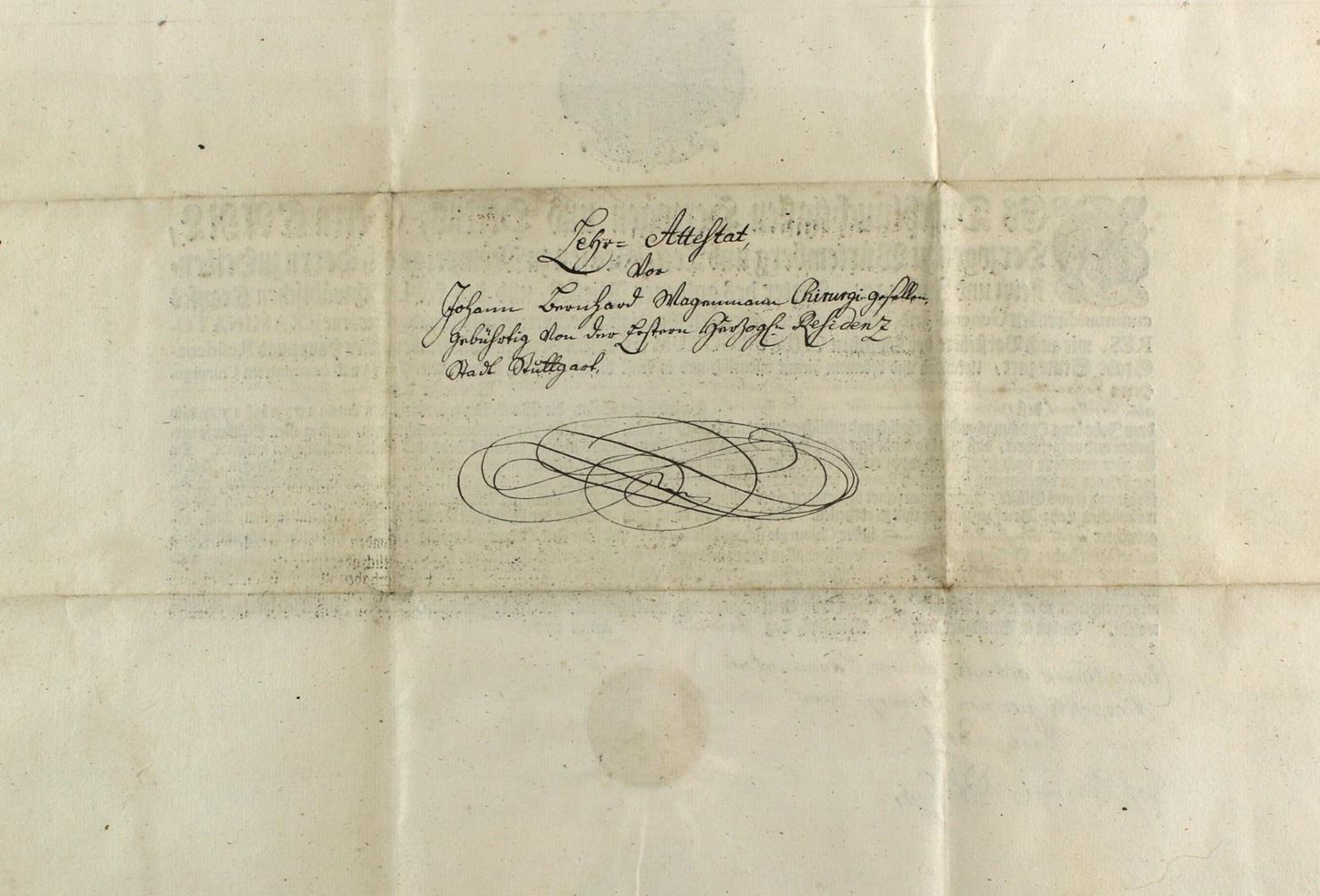 Große Abbildung Nr.2: 145-1445 Wagenmann,J.B.: (Medizin, Handschriften, Stuttgart)