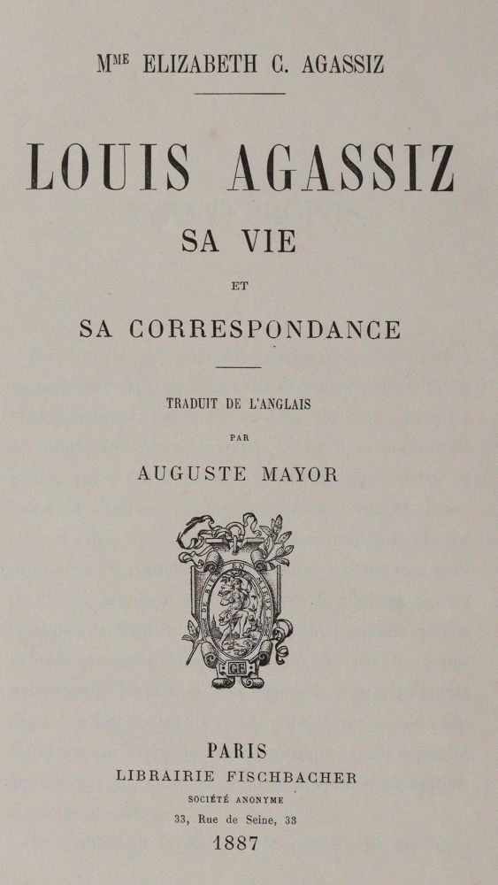 Große Abbildung Nr.3: 145-1522 Agassiz,E.C.: (Verschiedene Gebiete - Varia, Agassiz)