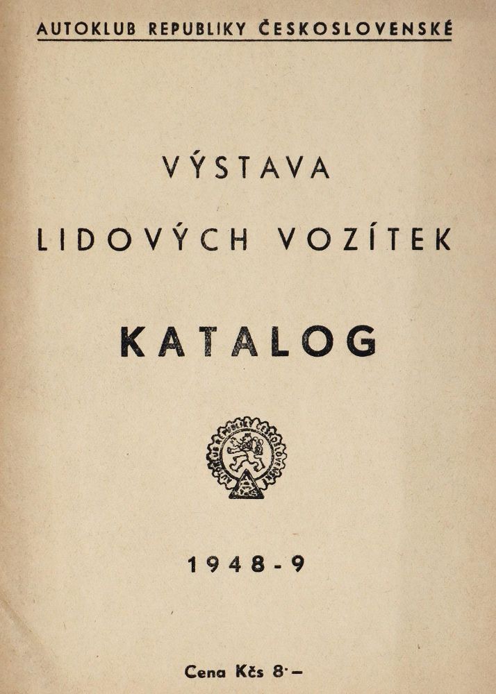 Große Abbildung Nr.1: 145-1530 Autoklub Republiky Ceskoslovenske.: (Verschiedene Gebiete - Varia, Auto)
