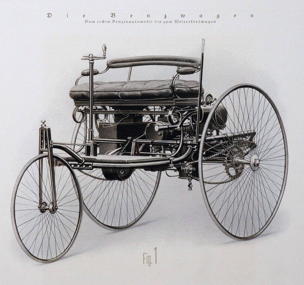 Große Abbildung Nr.2: 145-1532 Benzwagen, Die.: (Verschiedene Gebiete - Varia, Auto, Benz)