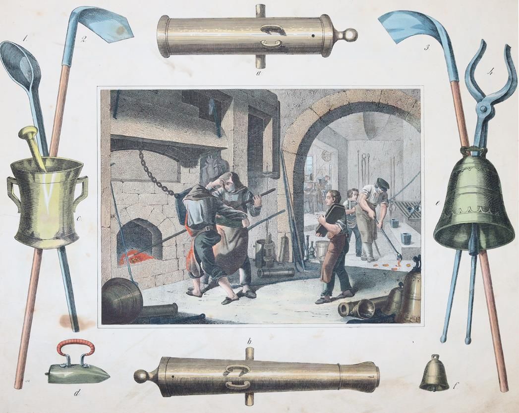 Große Abbildung Nr.1: 145-1548 30 Werkstätten: (Verschiedene Gebiete - Varia, Berufe)