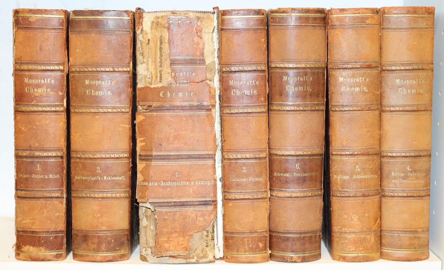 Große Abbildung Nr.5: 145-1552 Kerl,B. u. F.Stohmann.: (Verschiedene Gebiete - Varia, Chemie)