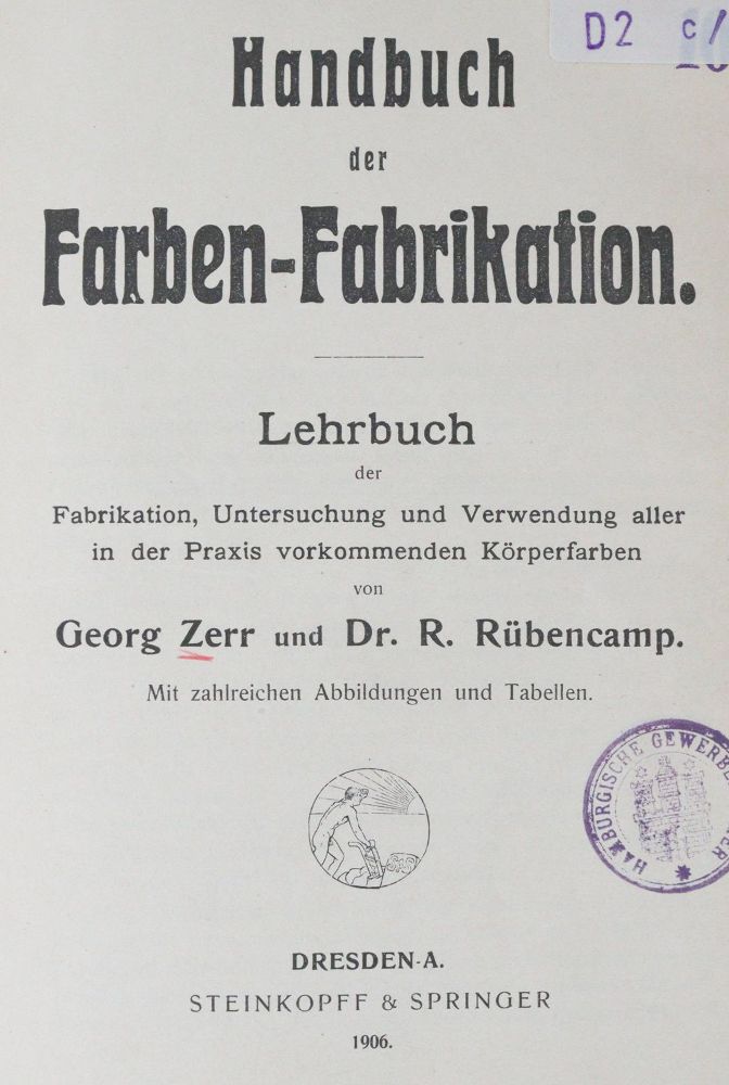 Große Abbildung Nr.5: 145-1559 Zerr,G. u. R.Rübencamp.: (Verschiedene Gebiete - Varia, Farben)