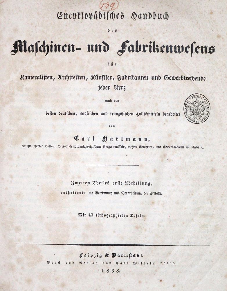 Große Abbildung Nr.2: 145-1570 Hartmann,C.: (Verschiedene Gebiete - Varia)