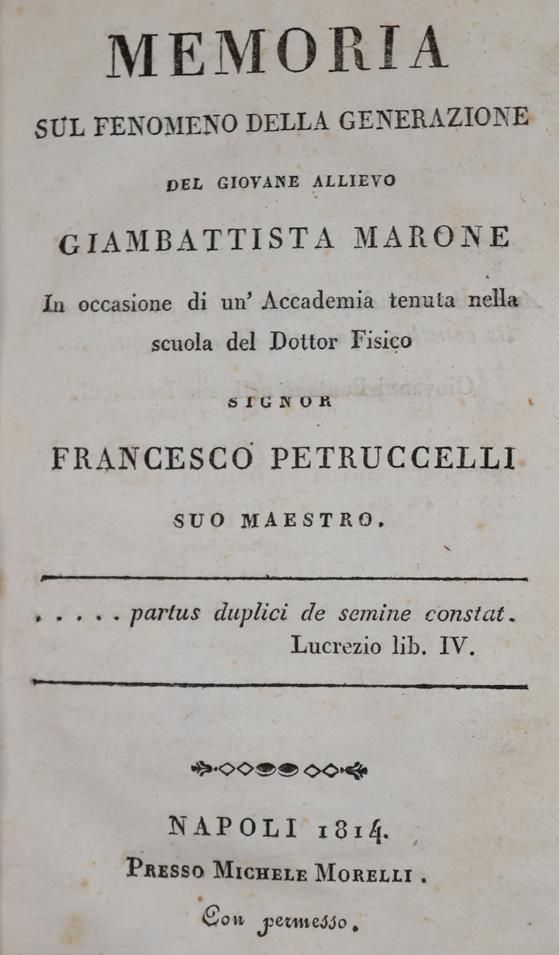 Große Abbildung Nr.1: 145-1576 Marone,G.: (Verschiedene Gebiete - Varia)