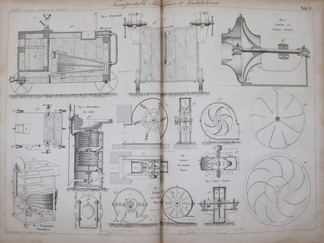 Große Abbildung Nr.1: 145-1577 Wiebe,F.K.H.: (Verschiedene Gebiete - Varia, Maschinenbau)