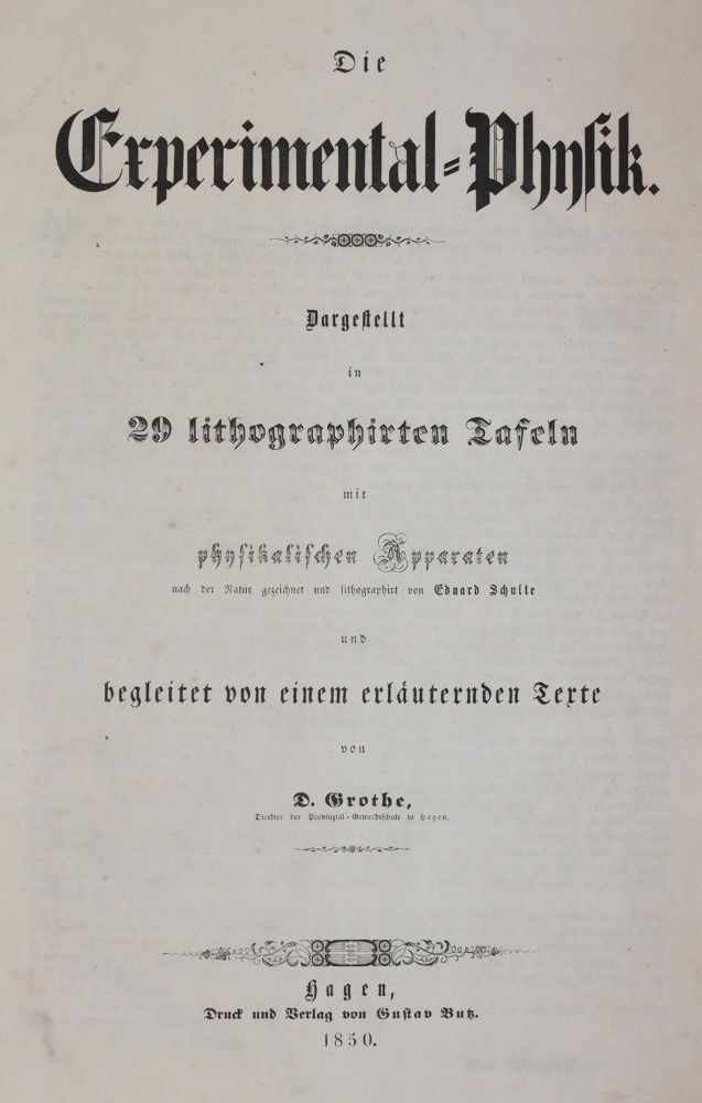 Große Abbildung Nr.3: 145-1597 Grothe,D.: (Verschiedene Gebiete - Varia, Physik)