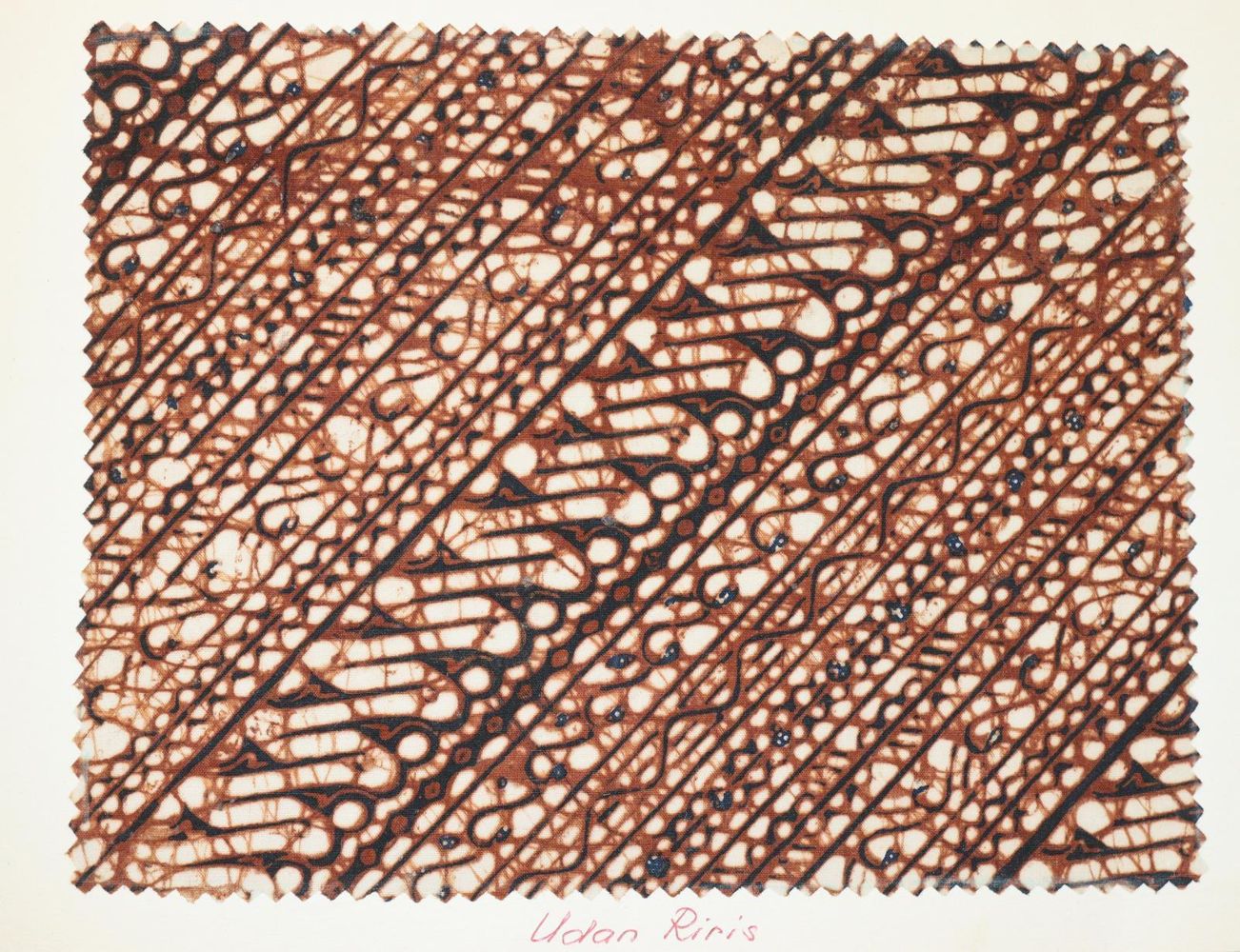 Große Abbildung Nr.3: 145-1609 Batik-Stoffmusterbuch.: (Verschiedene Gebiete - Varia, Textil)