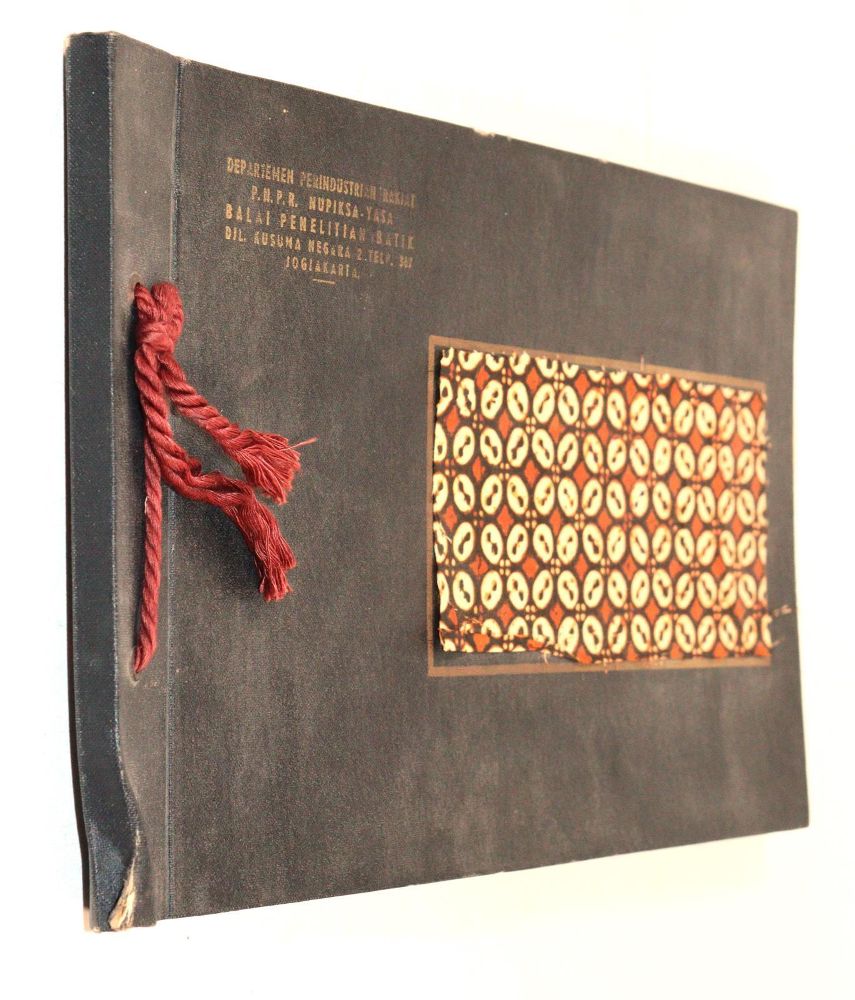 Große Abbildung Nr.40: 145-1609 Batik-Stoffmusterbuch.: (Verschiedene Gebiete - Varia, Textil)