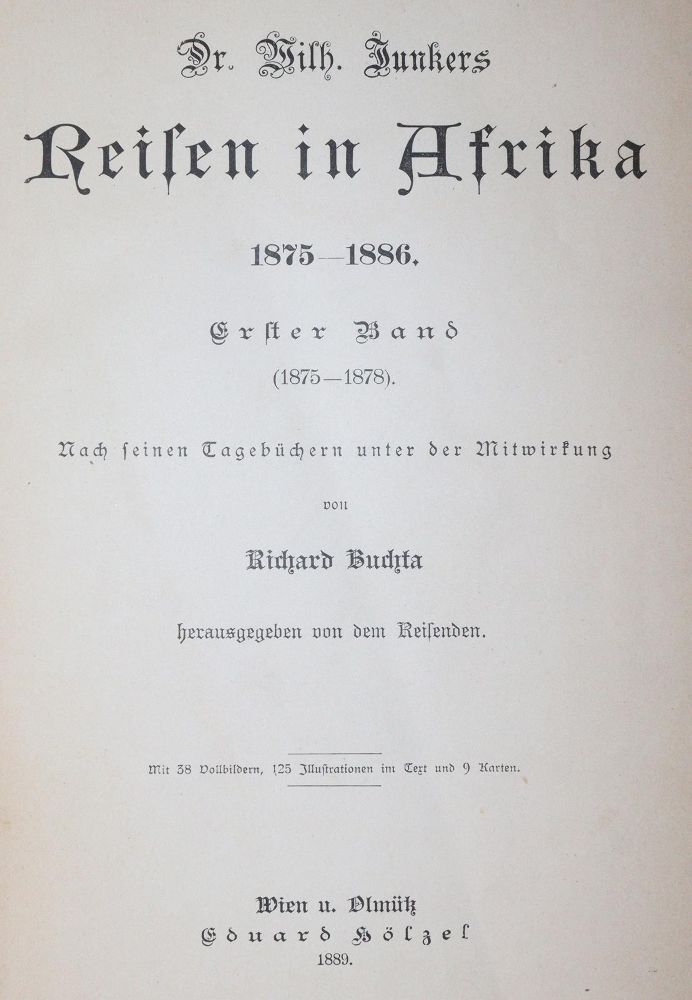 Große Abbildung Nr.3: 145-1624 Junker,W.: (Afrika)