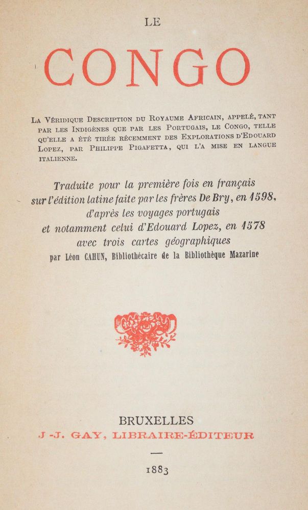 Große Abbildung Nr.3: 145-1625 Bry,J.T.de.: (Afrika, Kongo)