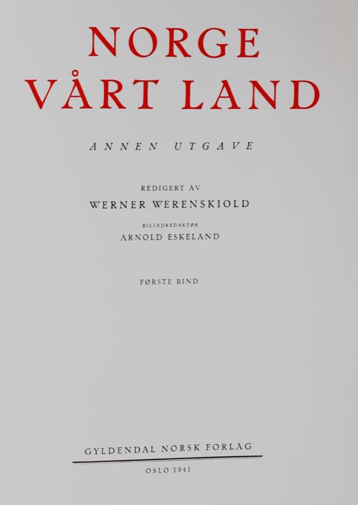 Große Abbildung Nr.1: 145-1653 Werenskiold,W. u. A.Eskeland.: (Arktis-Antarktis-Nordländer, Norwegen)