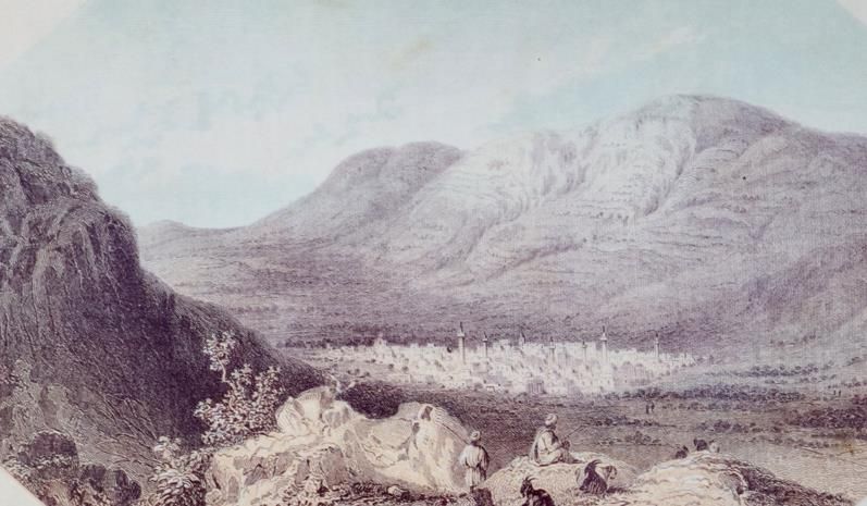 Große Abbildung Nr.1: 145-1679 Cities of Palestine, The.: (Asien, Palästina)