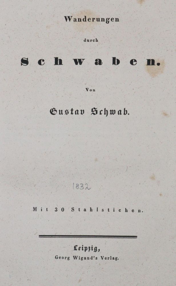 Große Abbildung Nr.6: 145-1698 Schwab,G.: (Deutschland, Baden-Württemberg)