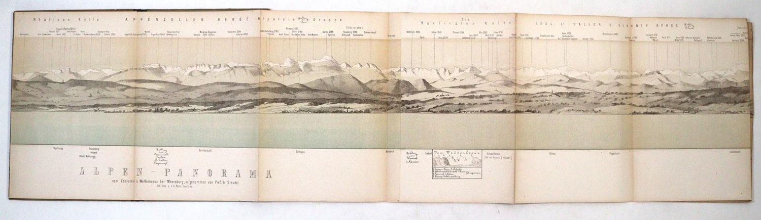 Große Abbildung Nr.2: 145-1709 Stendel,A.: (Deutschland, Bodensee, Alpen)
