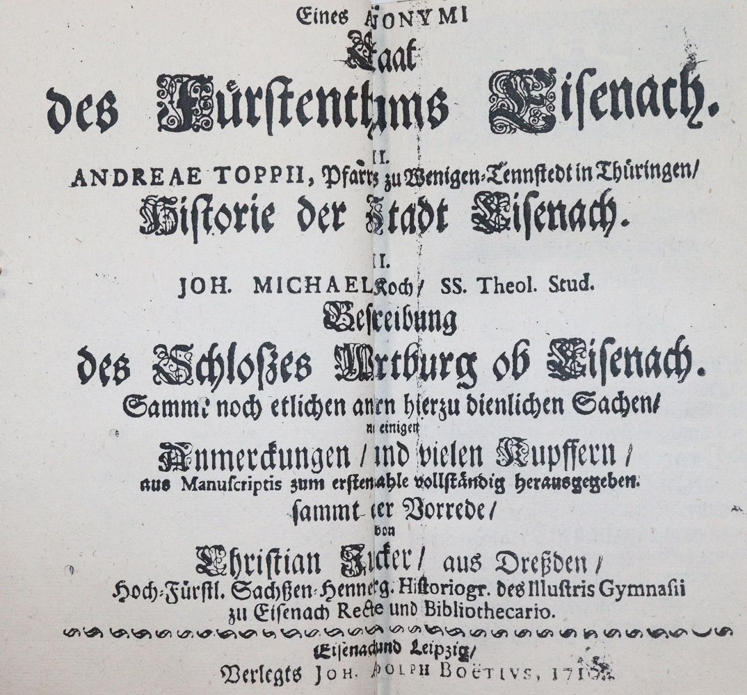 Große Abbildung Nr.4: 145-1730 Juncker,C.: (Deutschland, Eisenach)