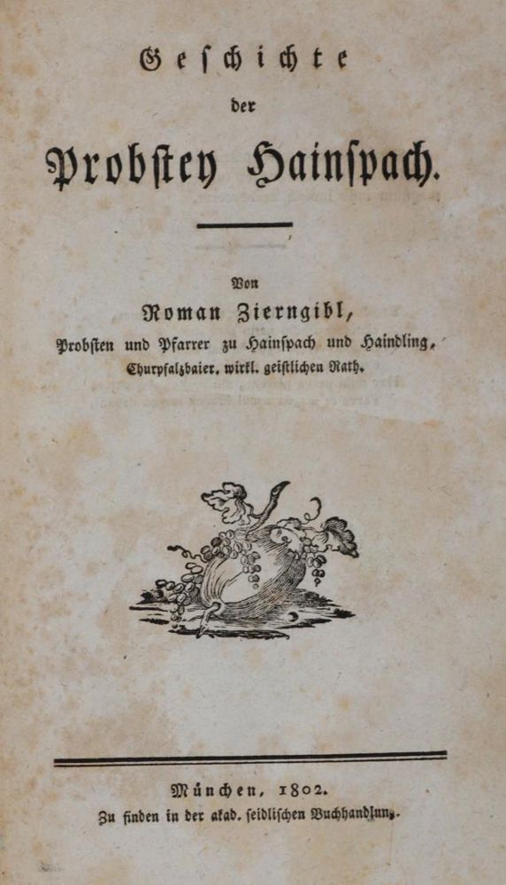 Große Abbildung Nr.1: 145-1735 Zierngibl,R.: (Deutschland, Hainsbach)