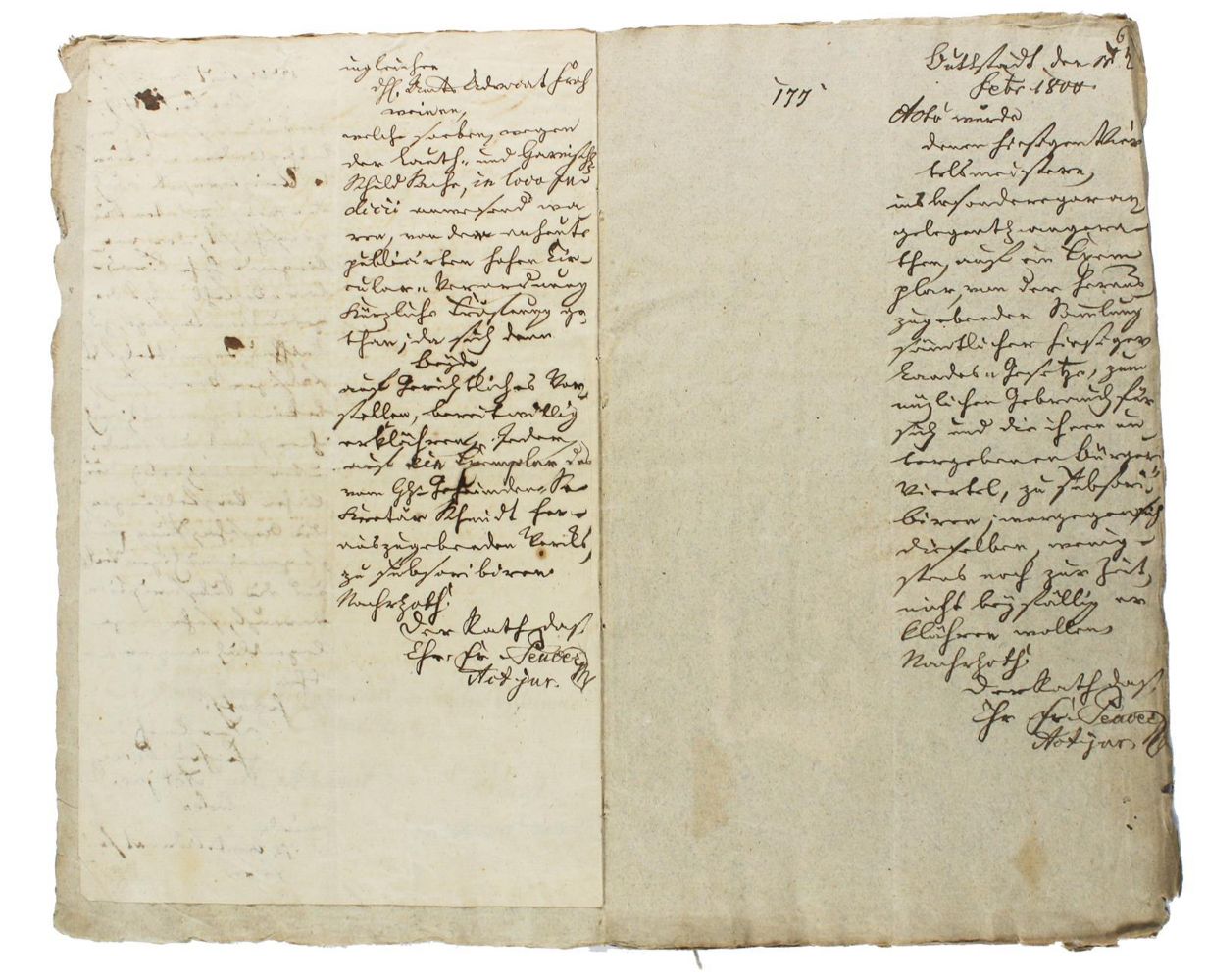 Große Abbildung Nr.2: 145-1740 Buttstadt.: (Deutschland, Handschriften)
