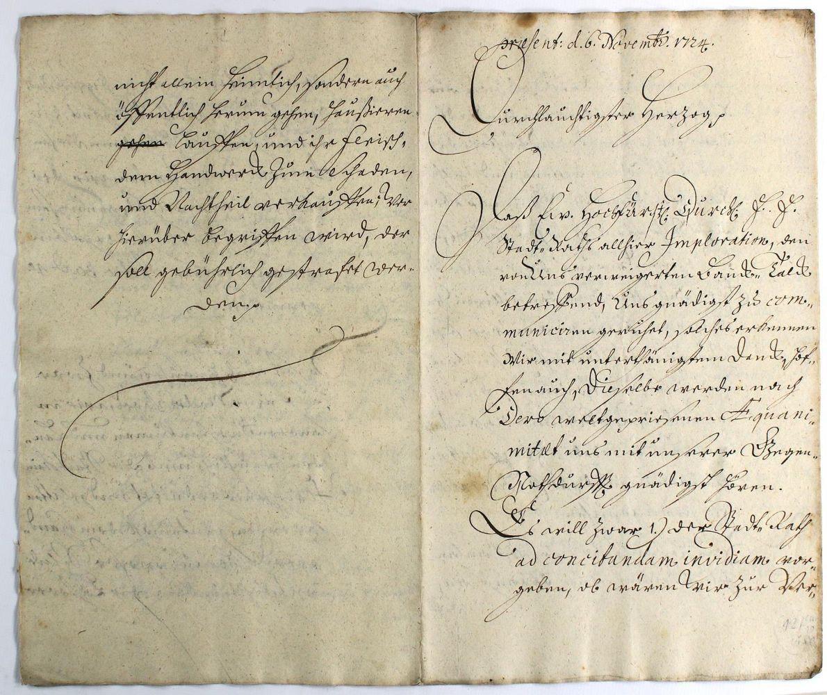 Große Abbildung Nr.3: 145-1744 Metzgerei.: (Deutschland, Handschriften, Buttstadt)