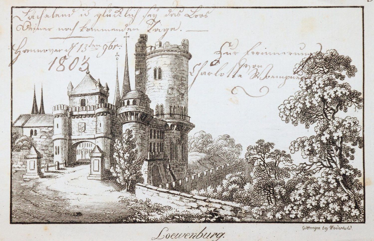 Große Abbildung Nr.2: 145-1749 Niedersachsen.: (Deutschland, Handschriften, Stammbücher)