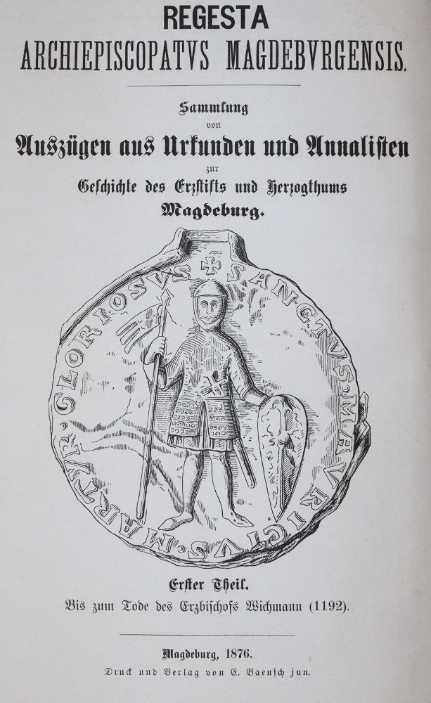 Große Abbildung Nr.1: 145-1769 Mülverstedt,G.A.v.: (Deutschland, Magdeburg)