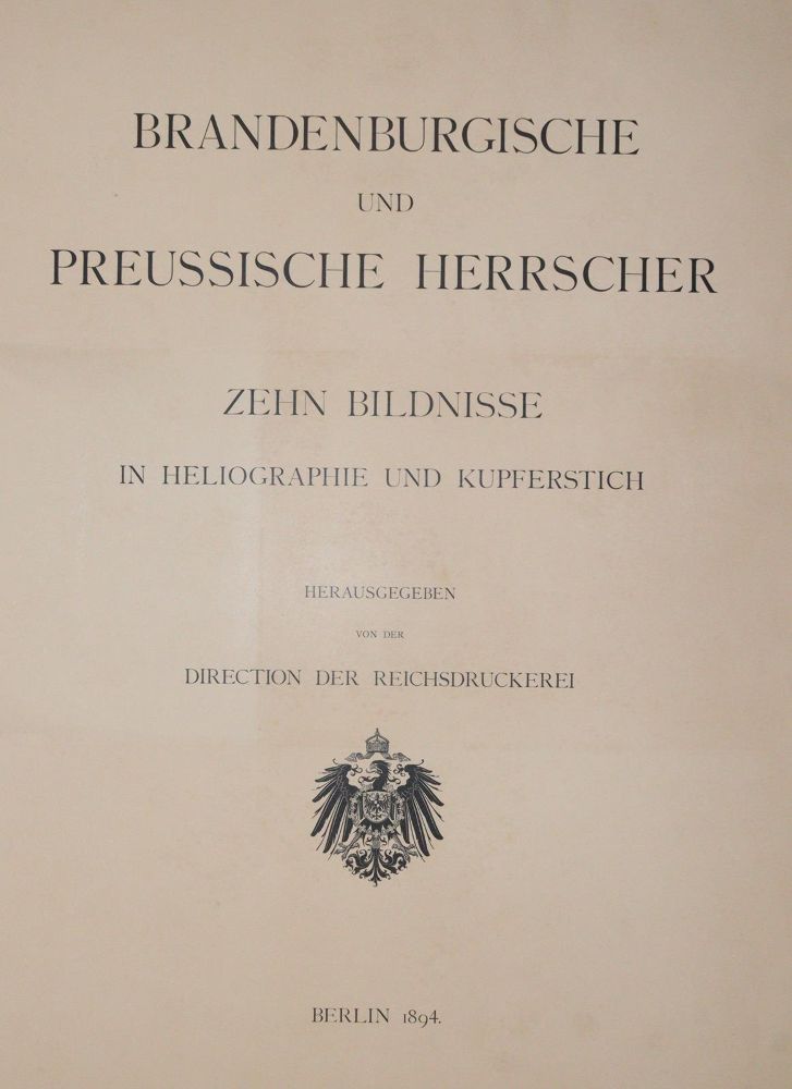 Große Abbildung Nr.3: 145-1792 Preussen.: (Deutschland, Portrait)
